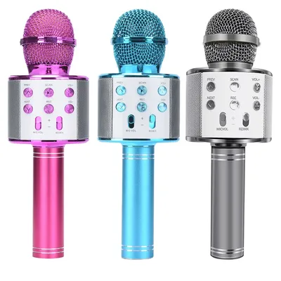 Rechargeable Wireless Microphone with Speaker Rechargeable Wireless Microphone with Speaker
