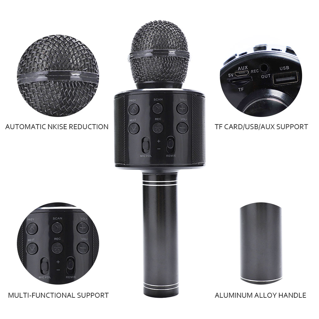 Rechargeable Wireless Microphone with Speaker Rechargeable Wireless Microphone with Speaker