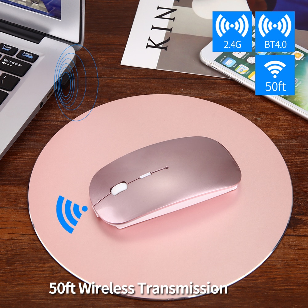 Rechargeable Wireless Mouse Bluetooth Device Rechargeable Wireless Mouse Bluetooth Device