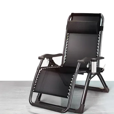 Recliner Chair with Cup Holder and Pillow