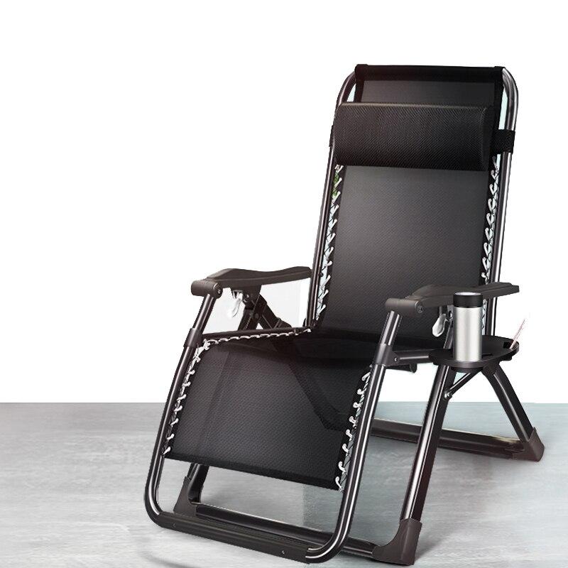 Recliner Chair with Cup Holder and Pillow