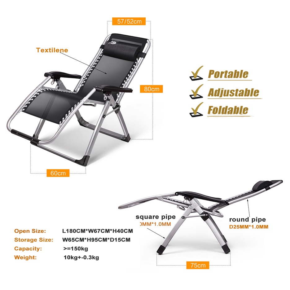 Recliner Chair with Cup Holder and Pillow