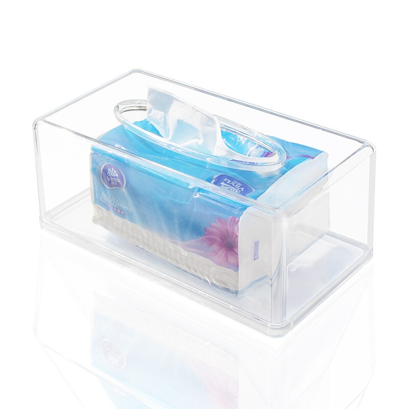 Rectangular Acrylic Clear Tissue Box Rectangular Acrylic Clear Tissue Box