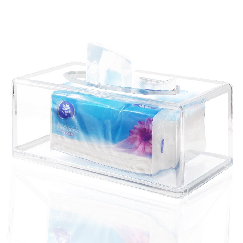 Rectangular Acrylic Clear Tissue Box Rectangular Acrylic Clear Tissue Box