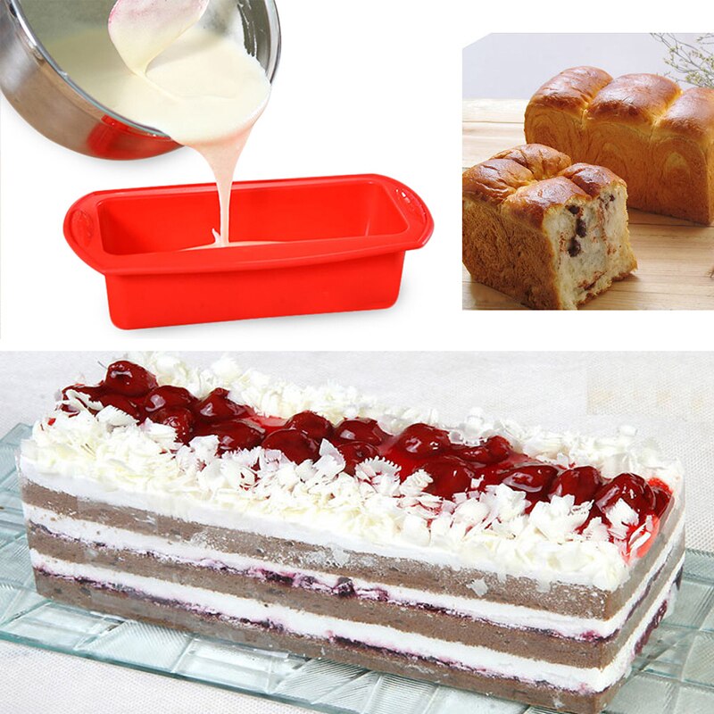 Rectangular Baking Silicone Loaf Mold Rectangular Baking Silicone Loaf Mold