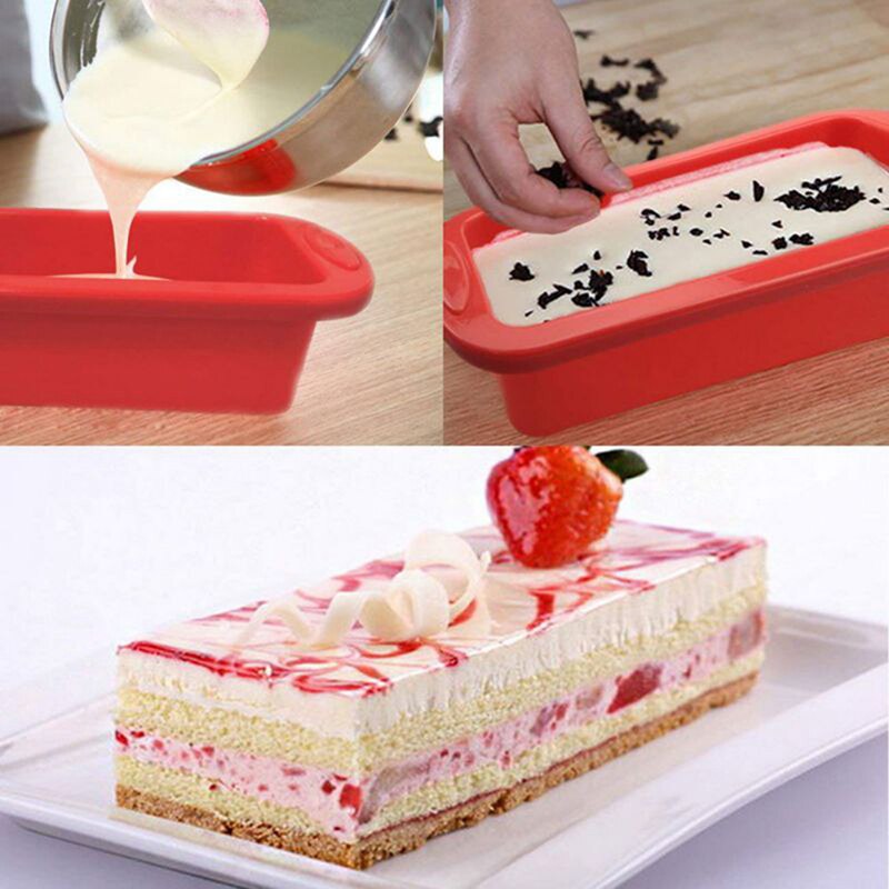 Rectangular Baking Silicone Loaf Mold Rectangular Baking Silicone Loaf Mold
