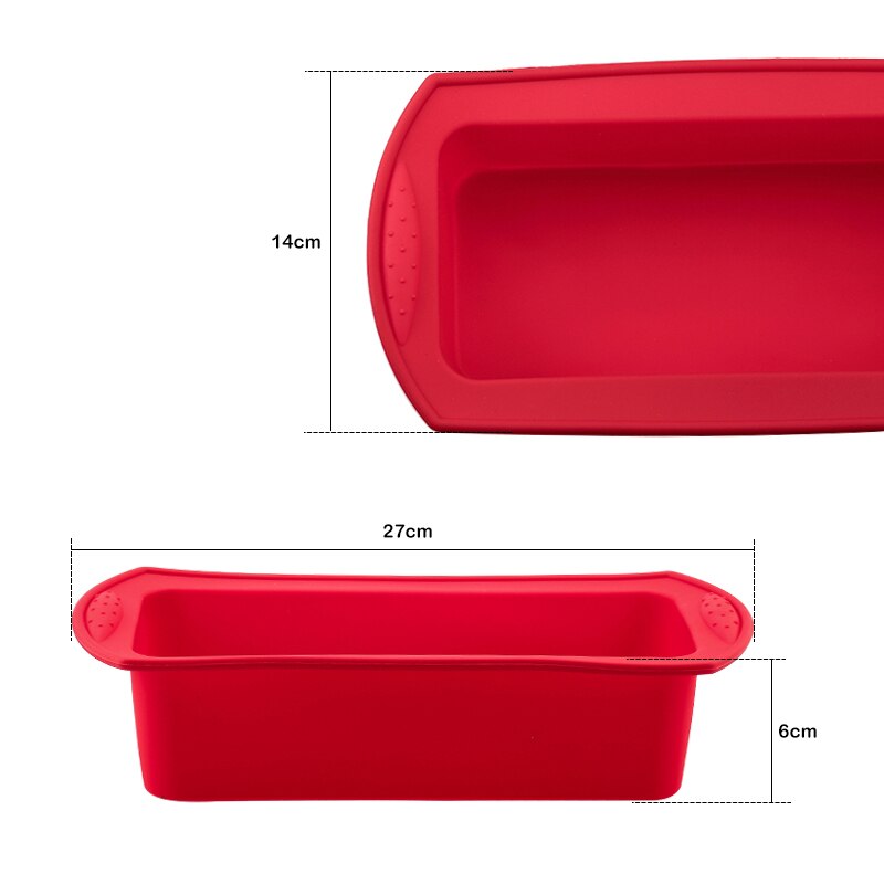Rectangular Baking Silicone Loaf Mold Rectangular Baking Silicone Loaf Mold