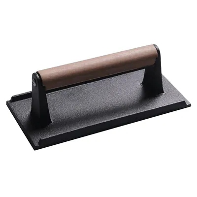 Rectangular Cast Iron Grill Press Rectangular Cast Iron Grill Press