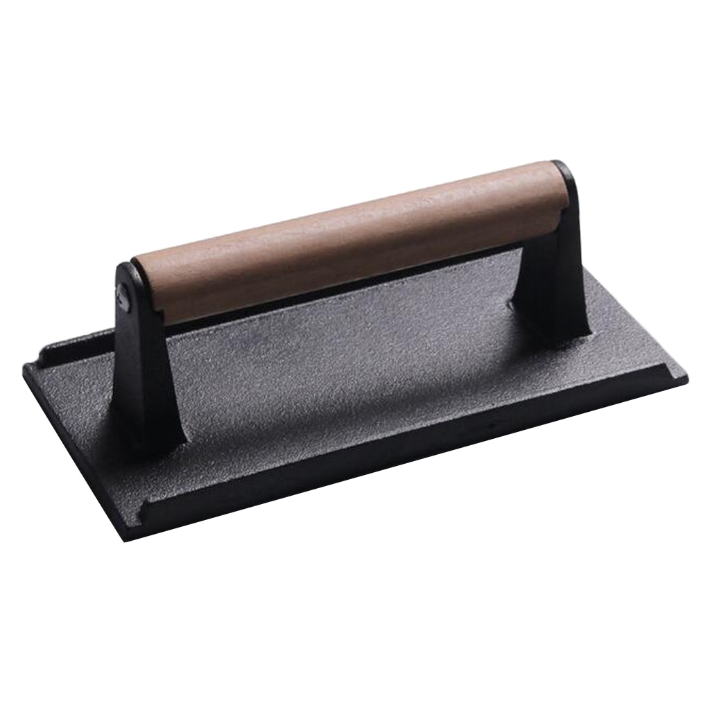 Rectangular Cast Iron Grill Press Rectangular Cast Iron Grill Press
