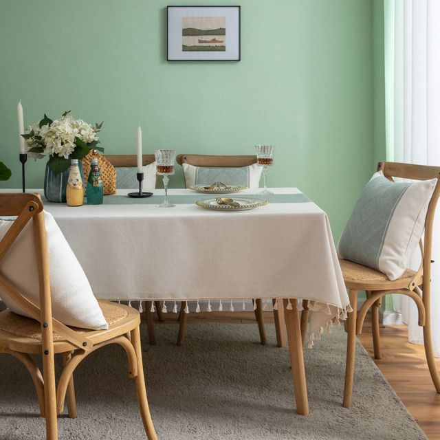 Rectangular Linen Fabric Tablecloth Rectangular Linen Fabric Tablecloth