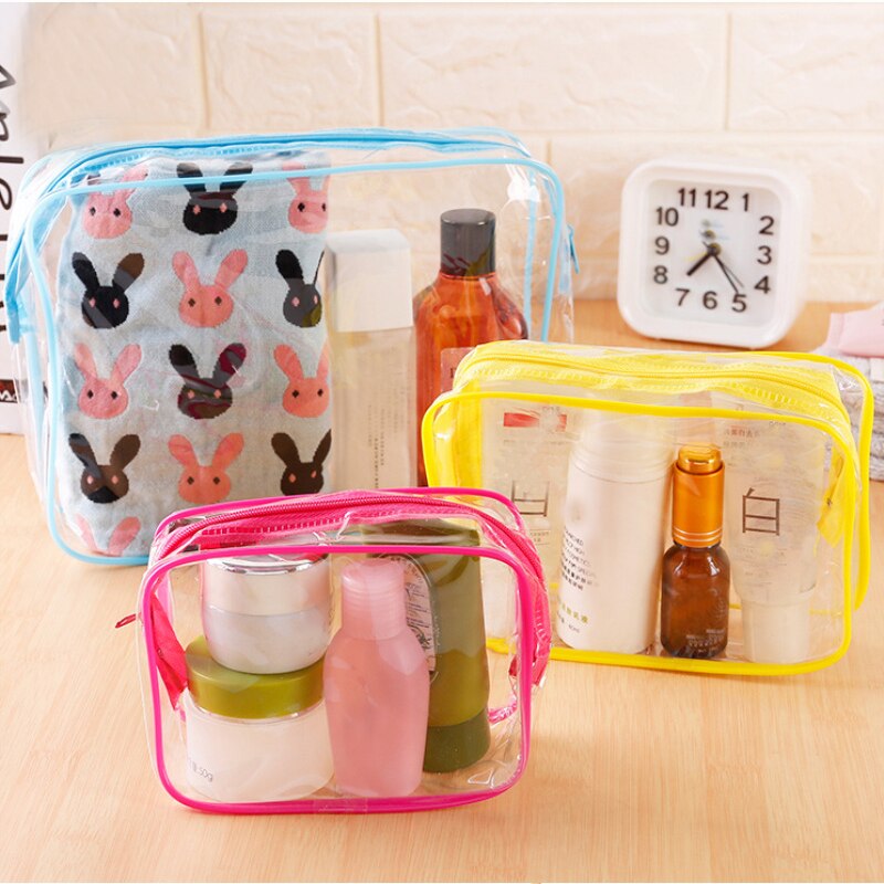 Rectangular PVC Transparent Toiletry Bag Rectangular PVC Transparent Toiletry Bag