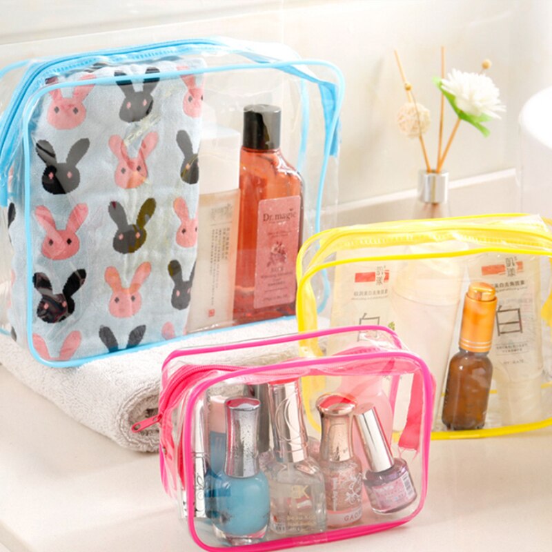 Rectangular PVC Transparent Toiletry Bag Rectangular PVC Transparent Toiletry Bag