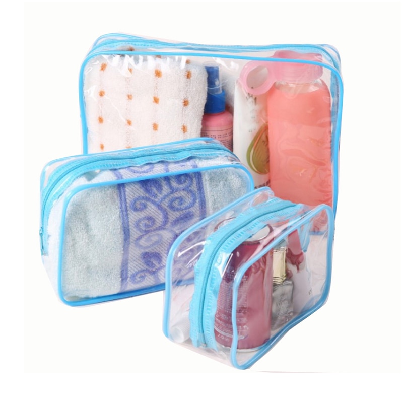Rectangular PVC Transparent Toiletry Bag Rectangular PVC Transparent Toiletry Bag