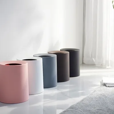 Recycling Waste Bin Plastic Trash Can