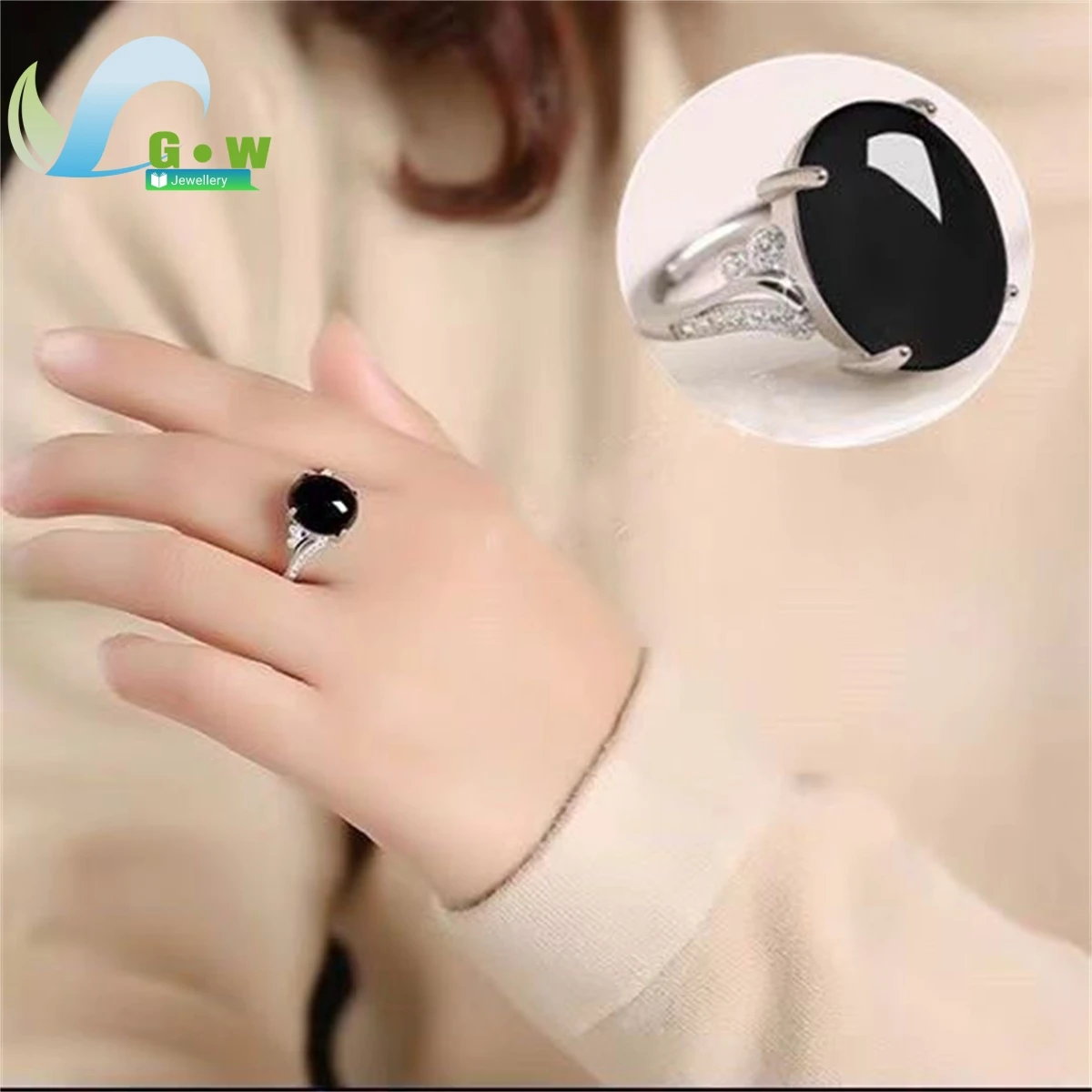 Red Agate Jade Ring Female Opening Adjustable Simple Style Chalcedony Sterling Silver Ring for Mom Women Rings Fine Red Agate Jade Ring Female Opening Adjustable Simple Style Chalcedony Sterling Silver Ring for Mom Women Rings Fine
