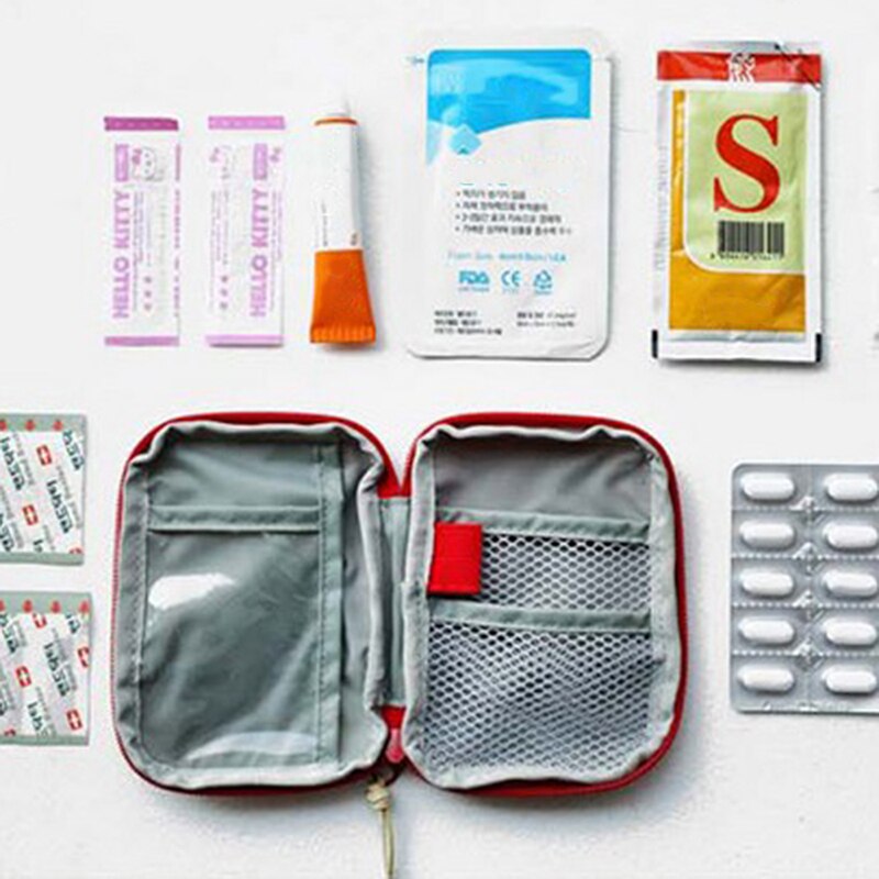 Red Canvas Small Medical Bag