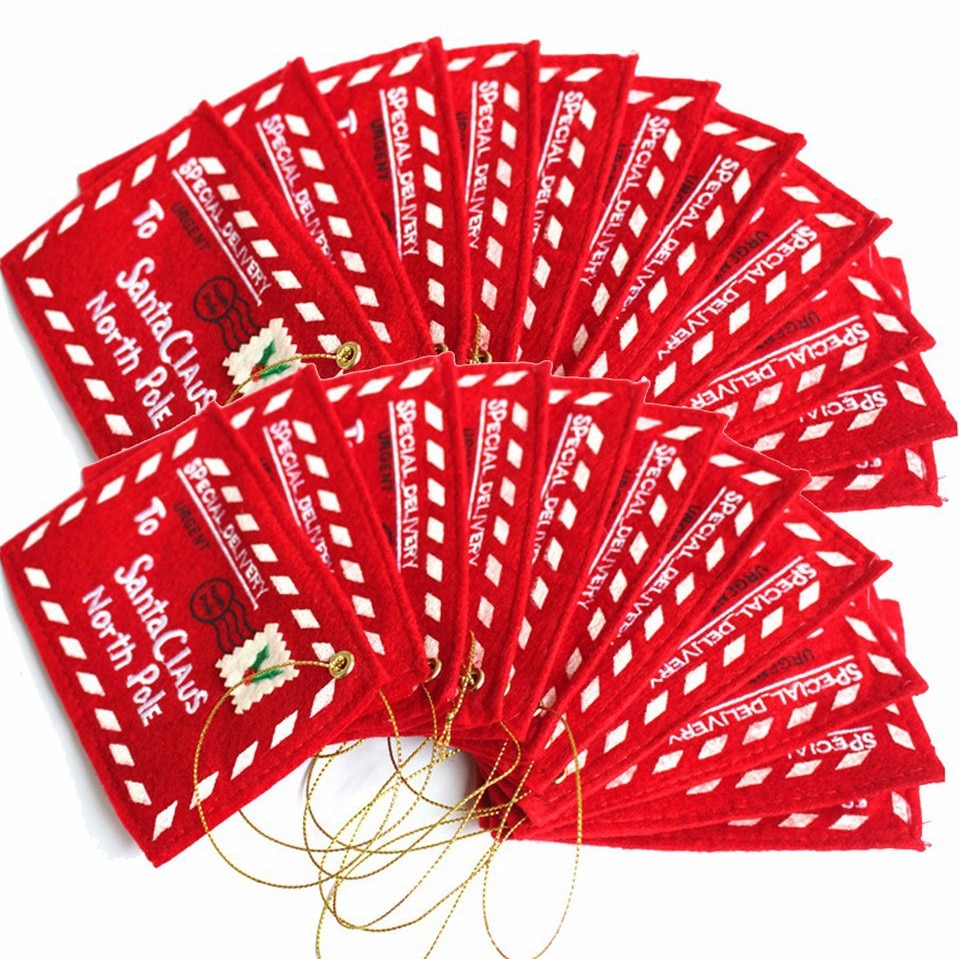 Red Christmas Santa Envelopes (5 pcs) Red Christmas Santa Envelopes (5 pcs)