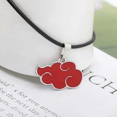 Red Cloud Pendant Akatsuki Necklace Red Cloud Pendant Akatsuki Necklace
