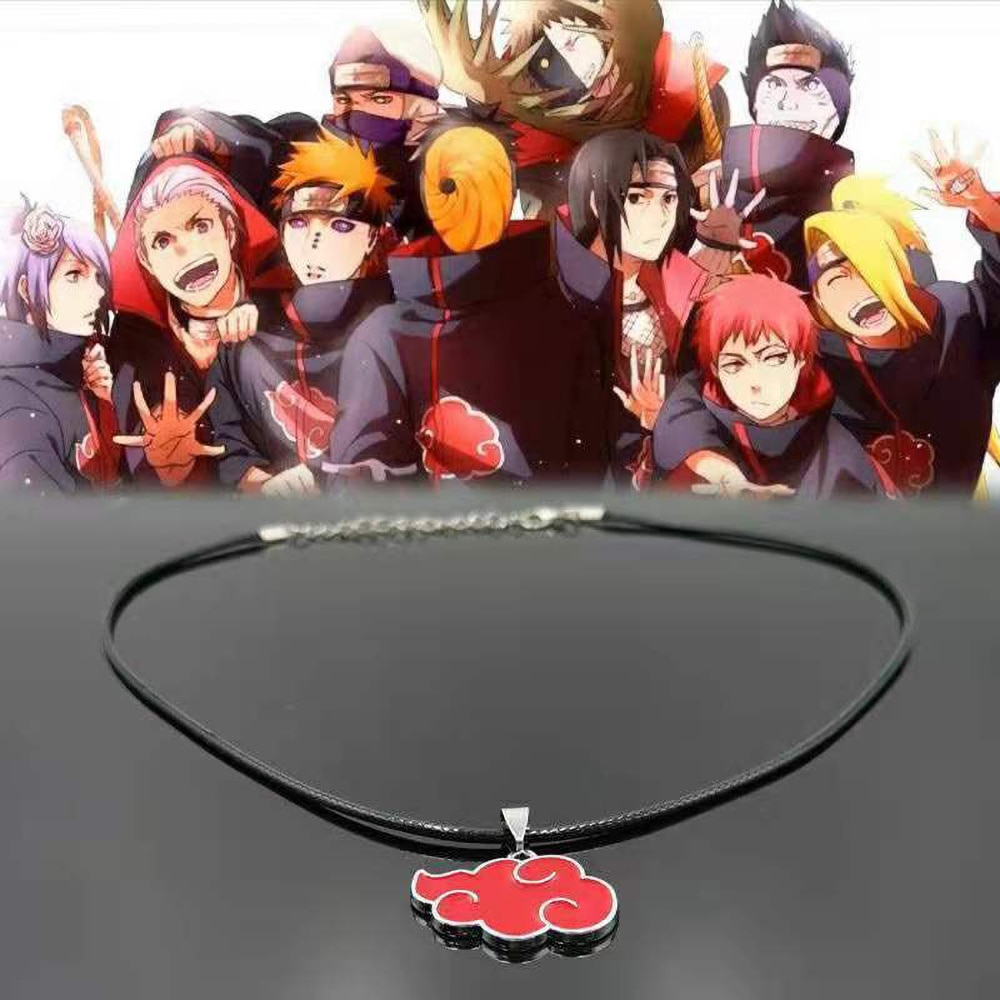 Red Cloud Pendant Akatsuki Necklace Red Cloud Pendant Akatsuki Necklace