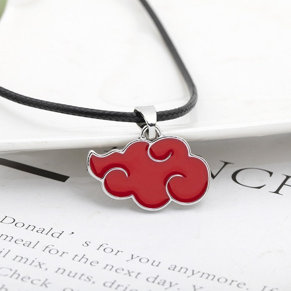 Red Cloud Pendant Akatsuki Necklace Red Cloud Pendant Akatsuki Necklace