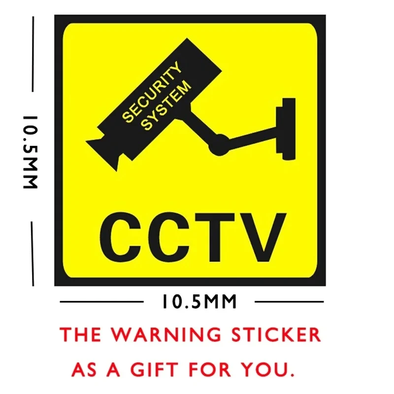 Red Flashing LED Light Fake CCTV Security Camera For Home Office Surveillance Security System Black/White Dummy Conch Red Flashing LED Light Fake CCTV Security Camera For Home Office Surveillance Security System Black/White Dummy Conch