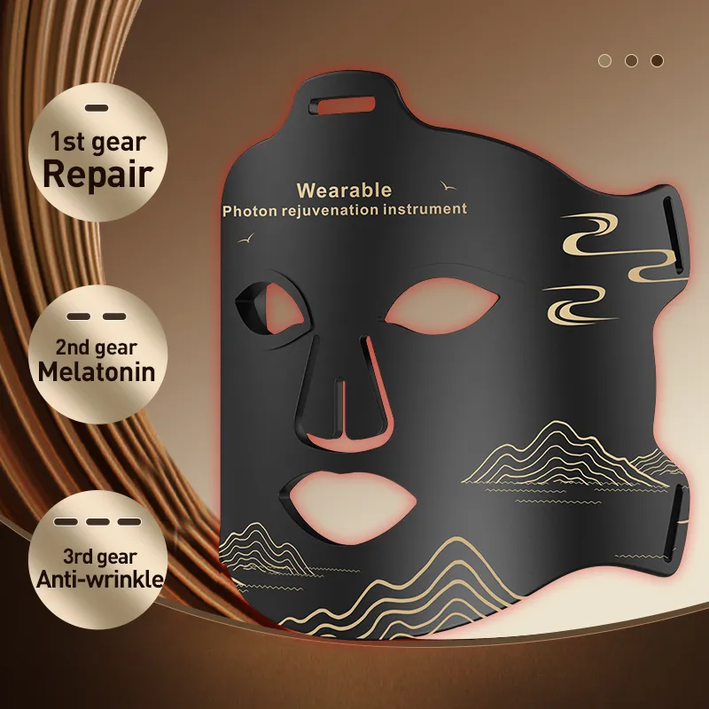 Red Led Light Therapy Infrared Flexible Soft Mask Silicone 4 Color Led Therapy Anti Aging Advanced Photon Mask Red Led Light Therapy Infrared Flexible Soft Mask Silicone 4 Color Led Therapy Anti Aging Advanced Photon Mask