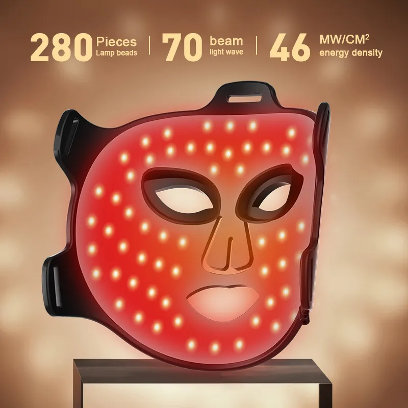 Red Led Light Therapy Infrared Flexible Soft Mask Silicone 4 Color Led Therapy Anti Aging Advanced Photon Mask Red Led Light Therapy Infrared Flexible Soft Mask Silicone 4 Color Led Therapy Anti Aging Advanced Photon Mask