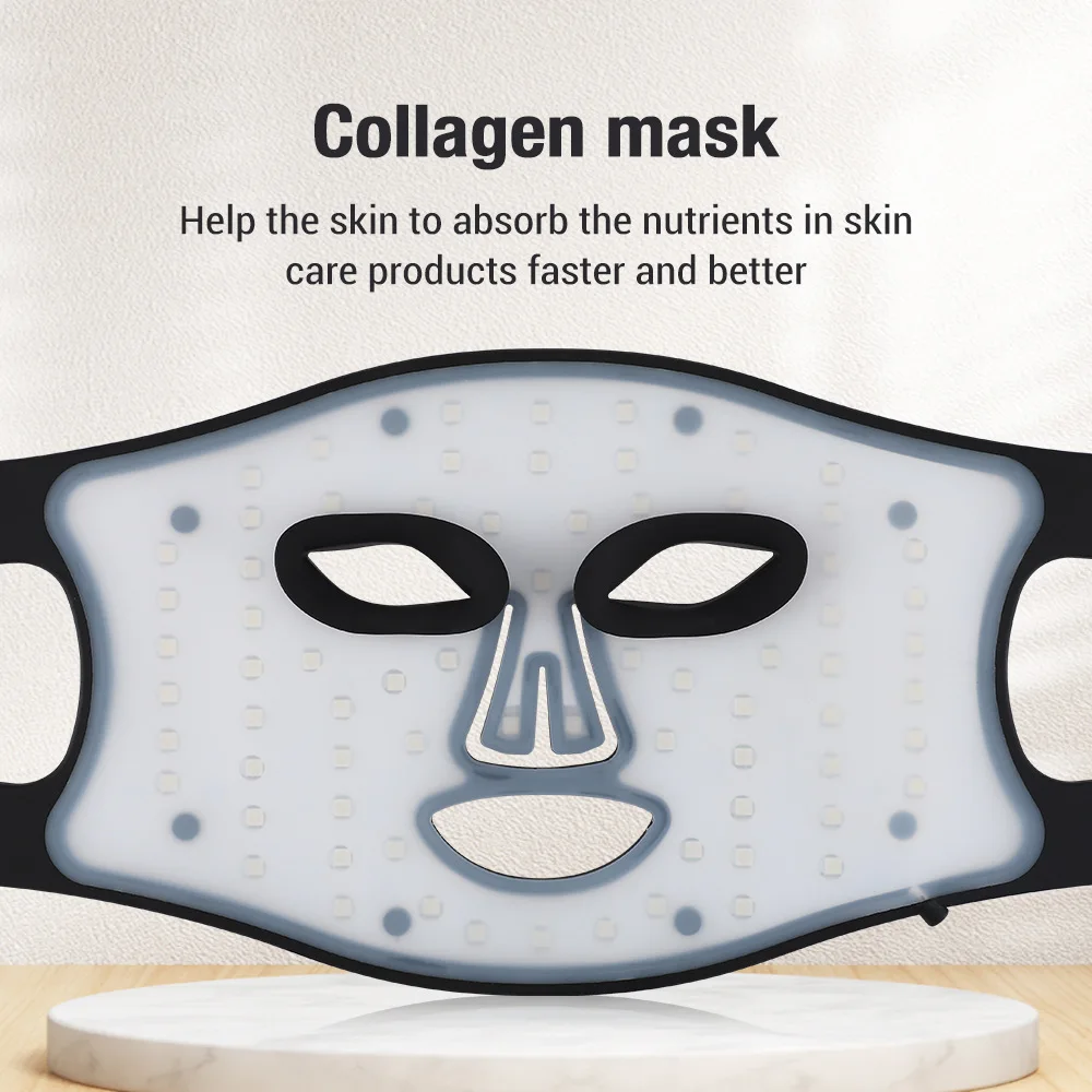 Red Light Therapy Mask 460nm 660nm 850nm LED Beauty Devices Face Instrument Rejuvenation Skin Anti Aging Wrinkle Skin Red Light Therapy Mask 460nm 660nm 850nm LED Beauty Devices Face Instrument Rejuvenation Skin Anti Aging Wrinkle Skin