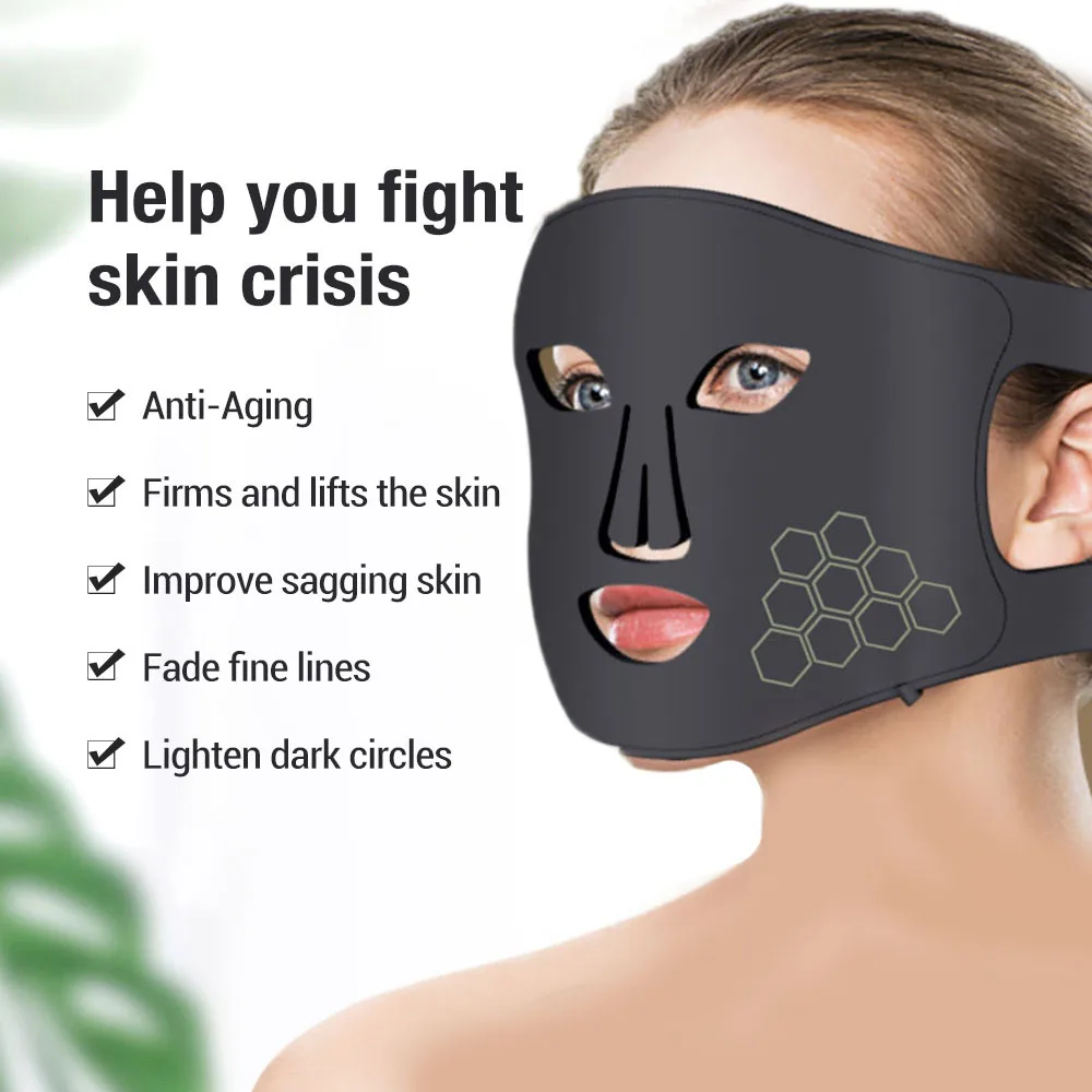 Red Light Therapy Mask 460nm 660nm 850nm LED Beauty Devices Face Instrument Rejuvenation Skin Anti Aging Wrinkle Skin Red Light Therapy Mask 460nm 660nm 850nm LED Beauty Devices Face Instrument Rejuvenation Skin Anti Aging Wrinkle Skin