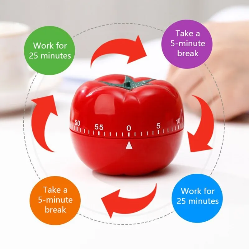Red Mechanical Tomato Kitchen Timer Red Mechanical Tomato Kitchen Timer