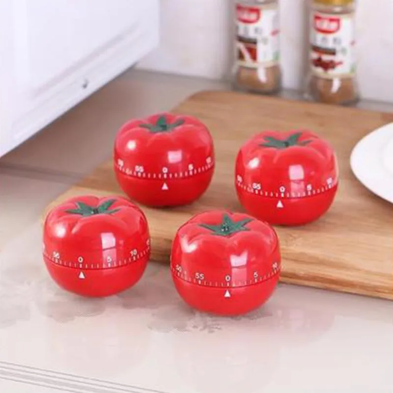 Red Mechanical Tomato Kitchen Timer Red Mechanical Tomato Kitchen Timer