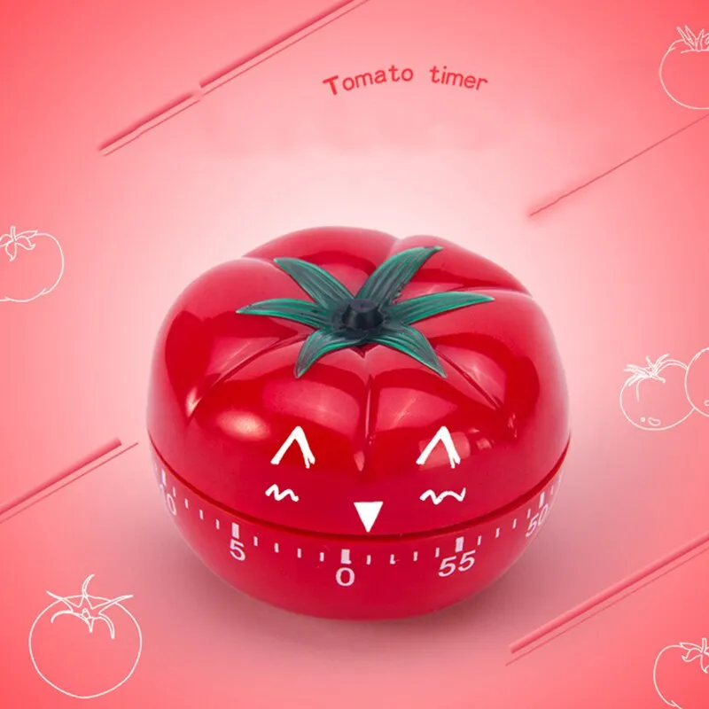 Red Mechanical Tomato Kitchen Timer Red Mechanical Tomato Kitchen Timer