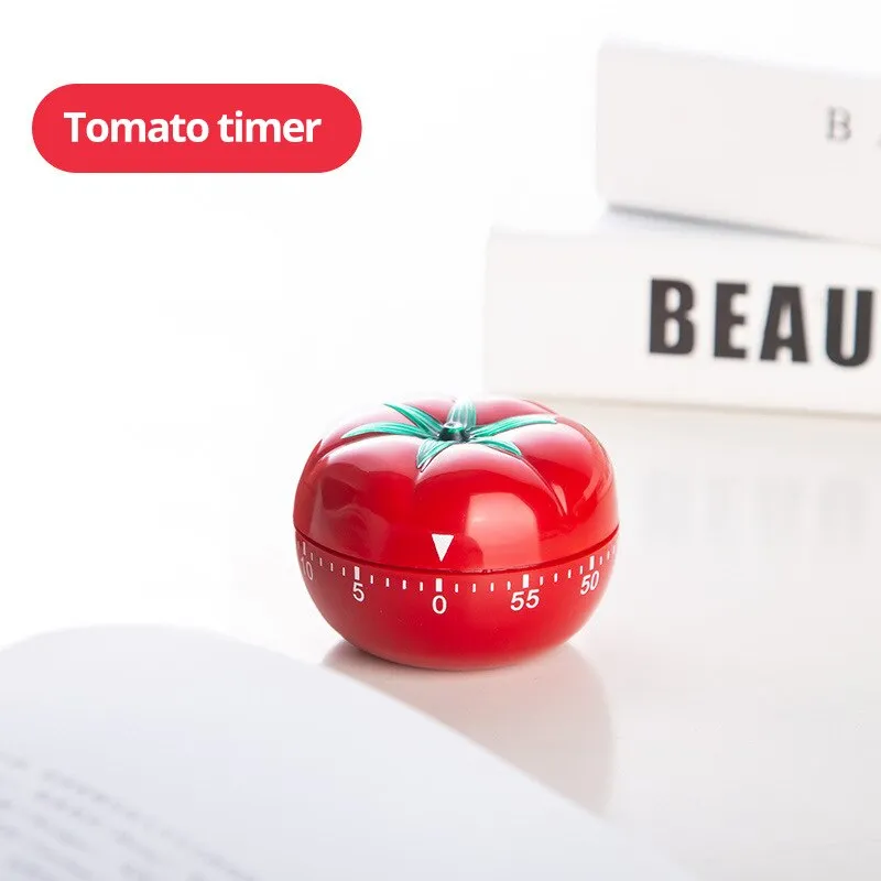 Red Mechanical Tomato Kitchen Timer Red Mechanical Tomato Kitchen Timer