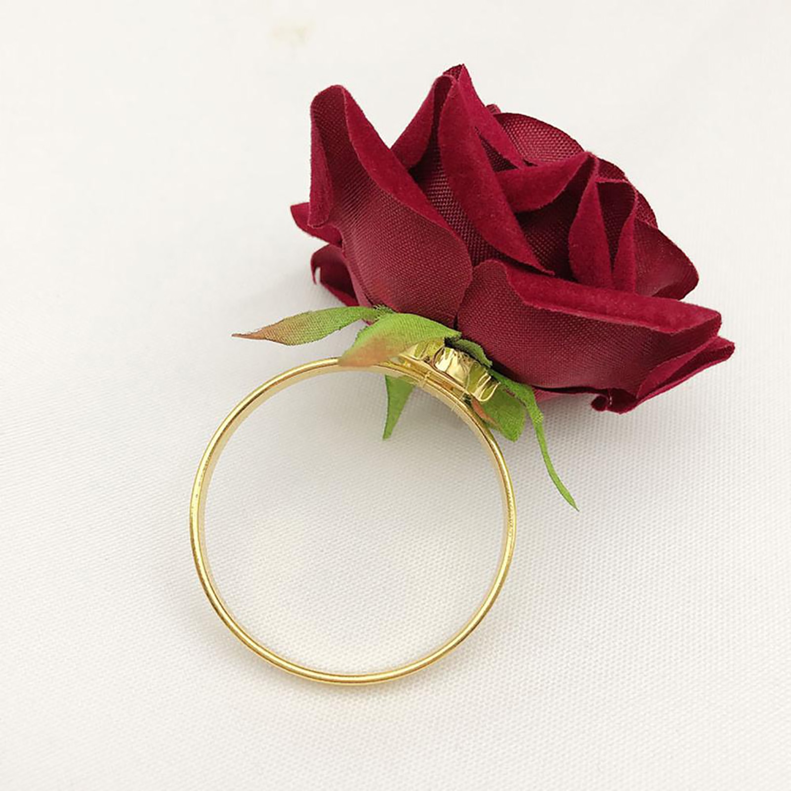 Red Rose Napkin Rings (6pcs) Red Rose Napkin Rings (6pcs)
