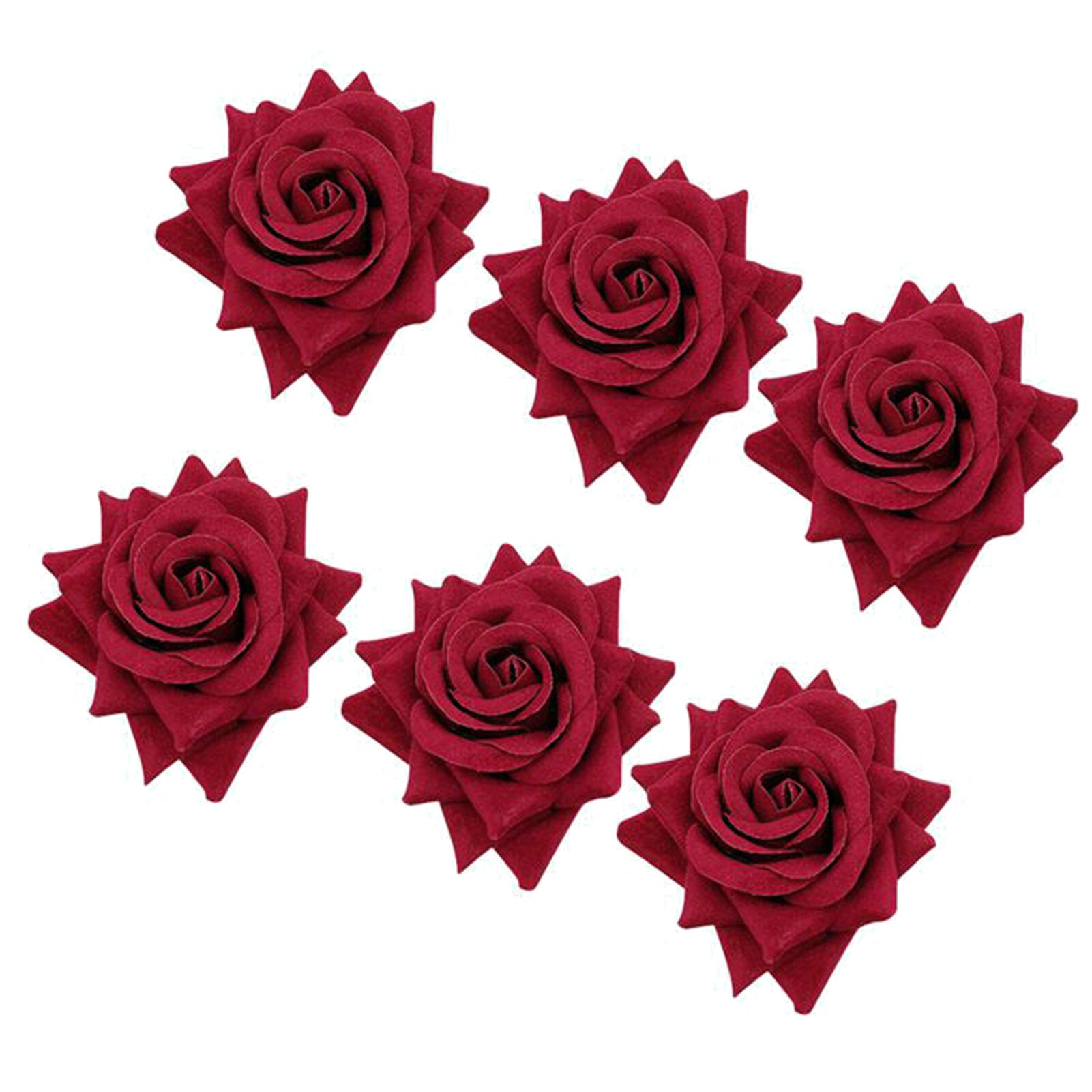 Red Rose Napkin Rings (6pcs) Red Rose Napkin Rings (6pcs)