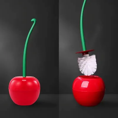 Red Toilet brush toilet holder bathroom accessories Creative Lovely Cherry Shape Lavatory Brush Toilet Brush Holder Set Red Toilet brush toilet holder bathroom accessories Creative Lovely Cherry Shape Lavatory Brush Toilet Brush Holder Set
