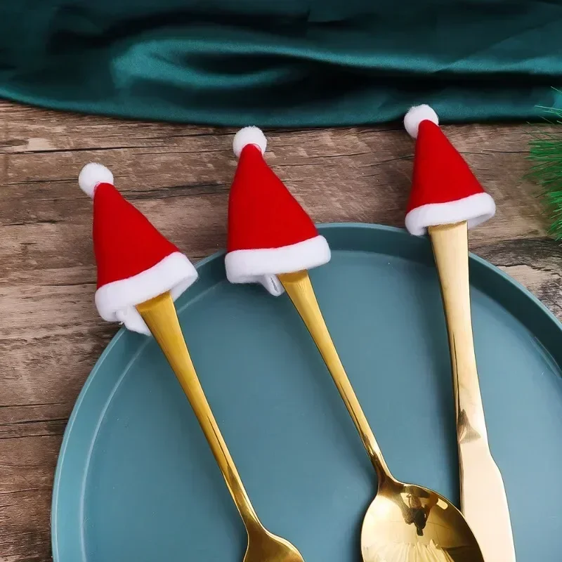 Red Velvet Mini Santa Hats