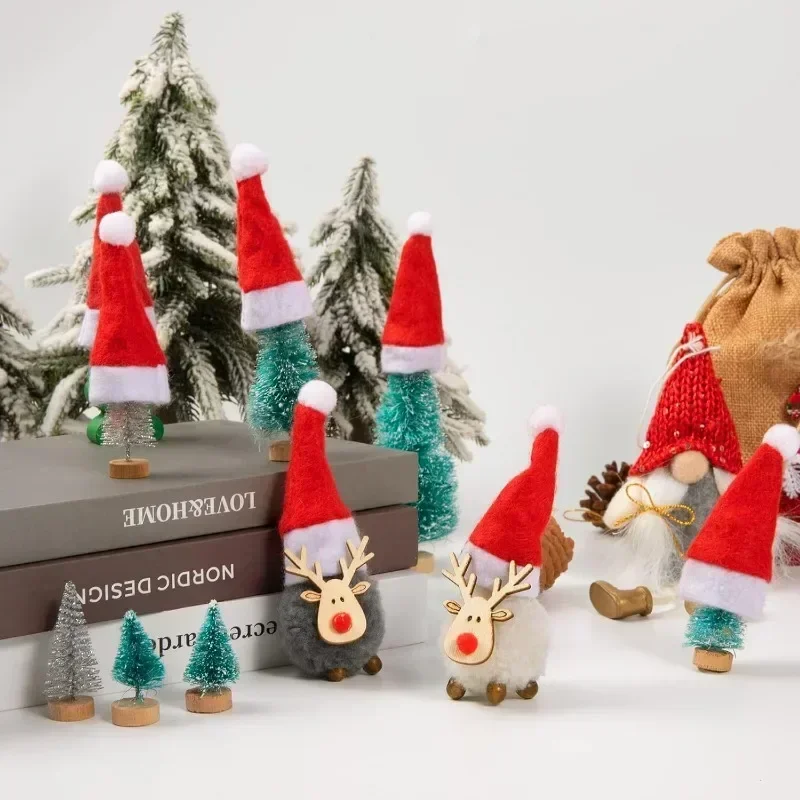 Red Velvet Mini Santa Hats