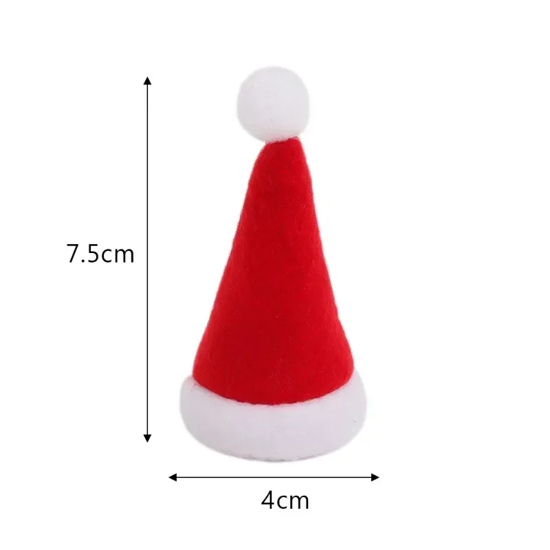 Red Velvet Mini Santa Hats