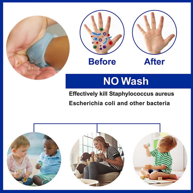 Refillable Silicone Hand Sanitizer Bracelet Refillable Silicone Hand Sanitizer Bracelet