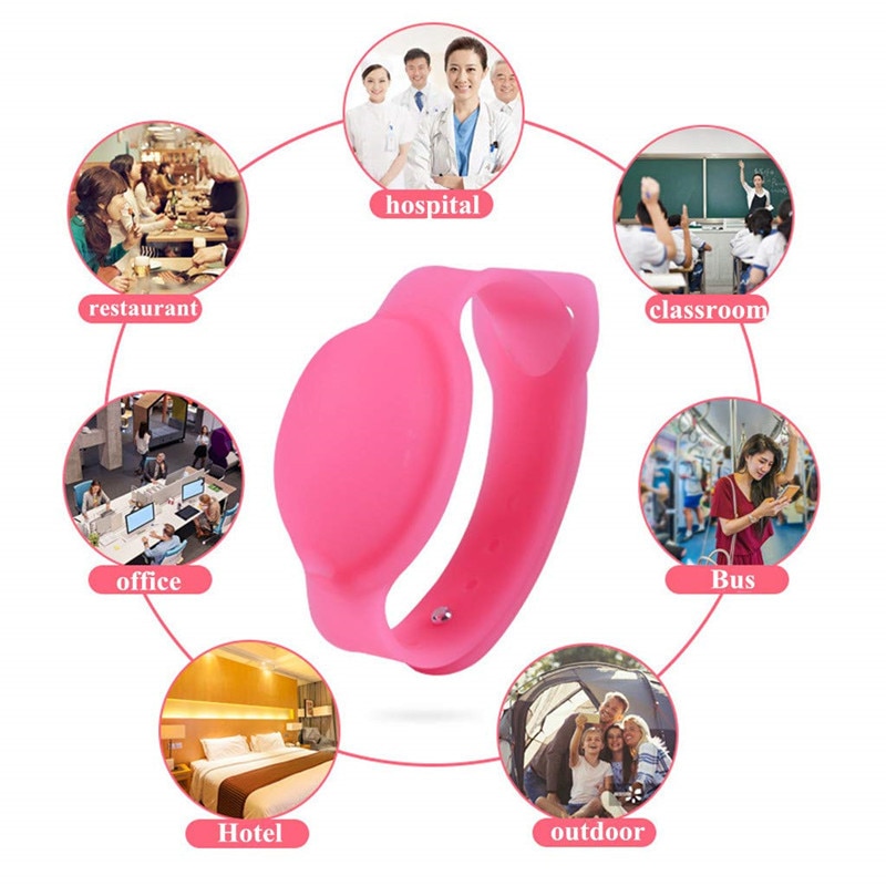 Refillable Silicone Hand Sanitizer Bracelet Refillable Silicone Hand Sanitizer Bracelet