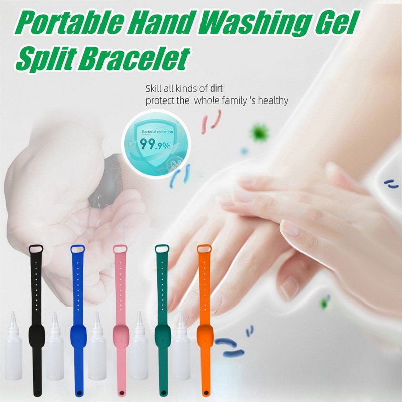 Refillable Silicone Hand Sanitizer Bracelet Refillable Silicone Hand Sanitizer Bracelet