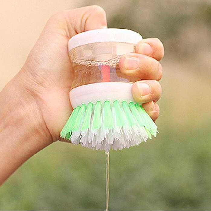 Refillable Soap Dispensing Dish Brush Refillable Soap Dispensing Dish Brush