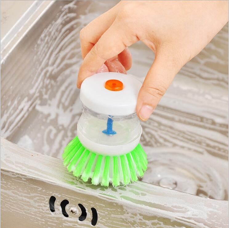 Refillable Soap Dispensing Dish Brush Refillable Soap Dispensing Dish Brush