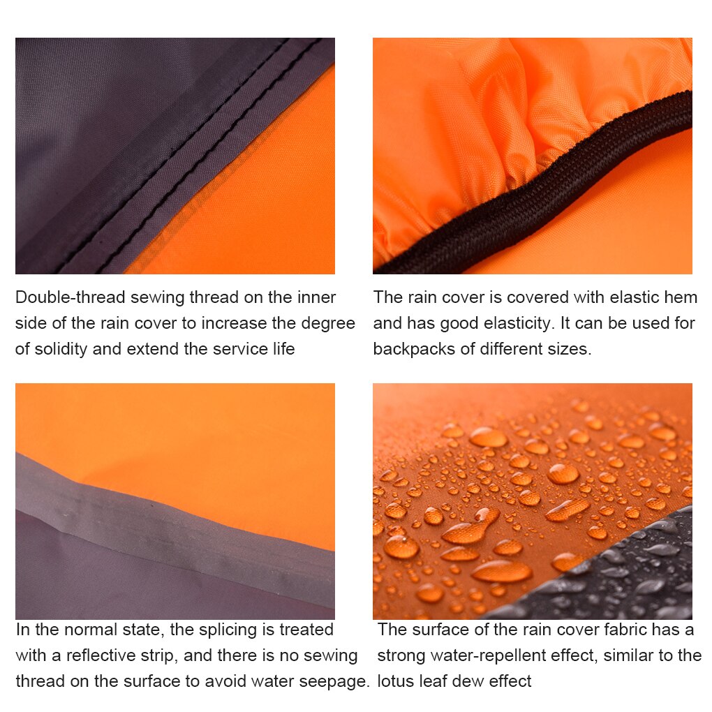 Reflective Backpack Waterproof Cover Reflective Backpack Waterproof Cover