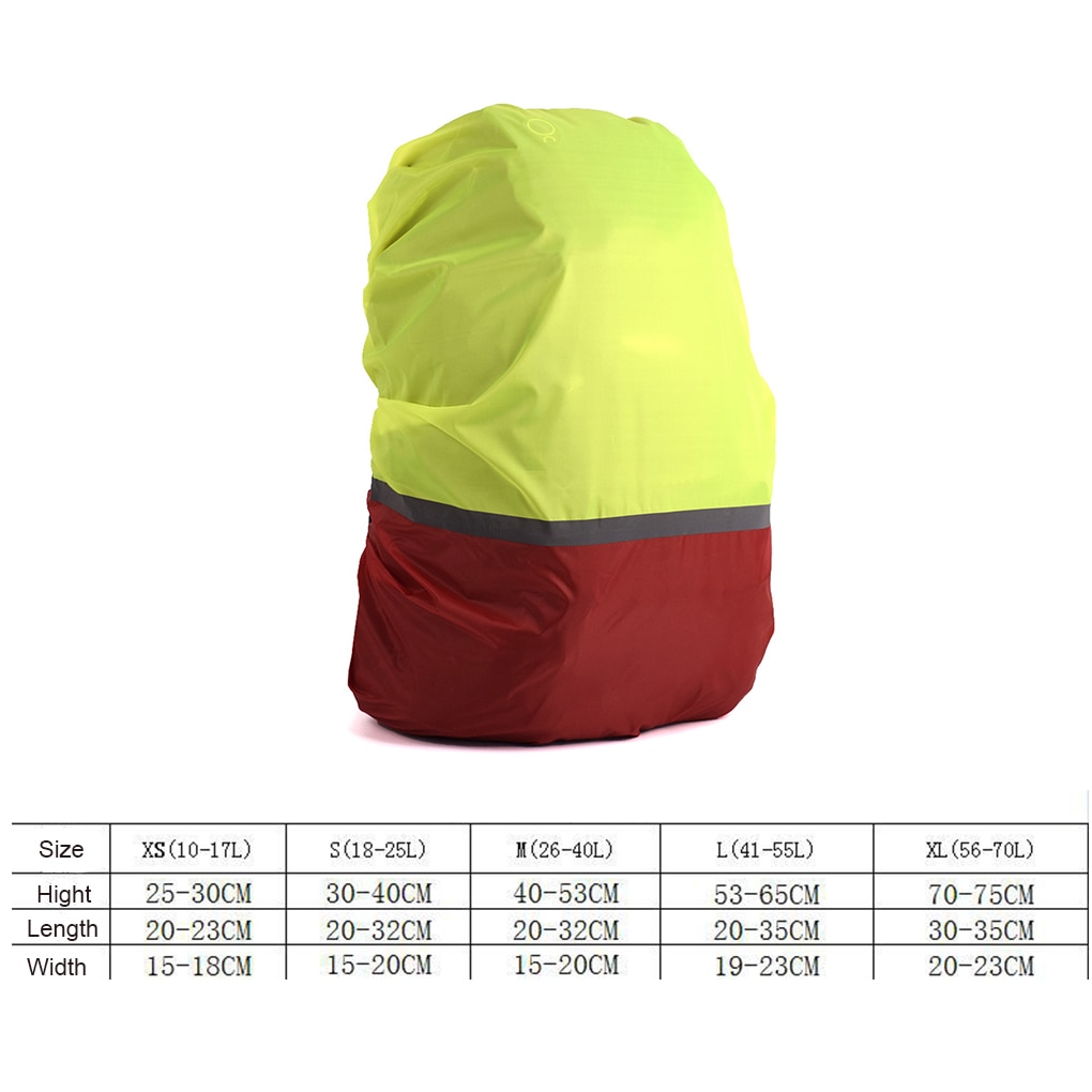 Reflective Backpack Waterproof Cover Reflective Backpack Waterproof Cover