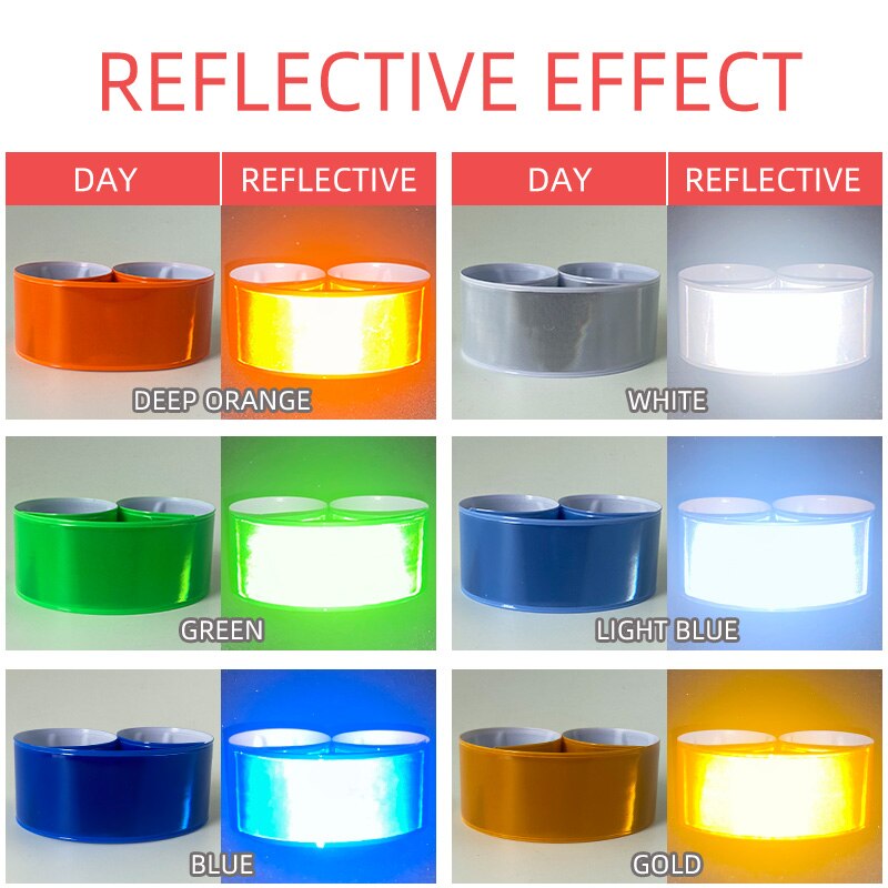 Reflective Bracelet for Outdoor Activities Reflective Bracelet for Outdoor Activities