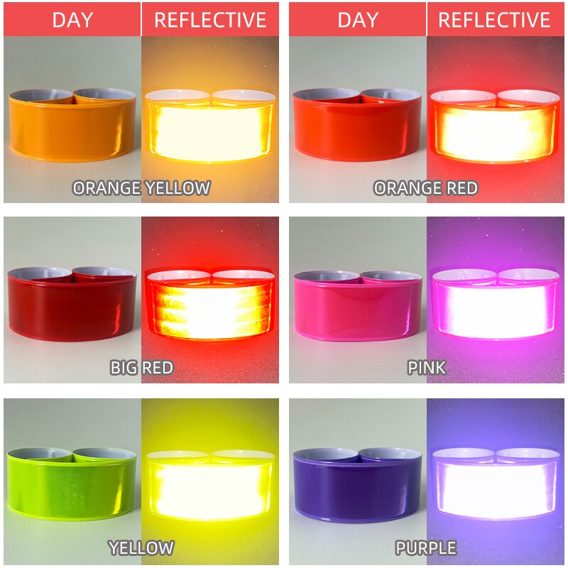 Reflective Bracelet for Outdoor Activities Reflective Bracelet for Outdoor Activities