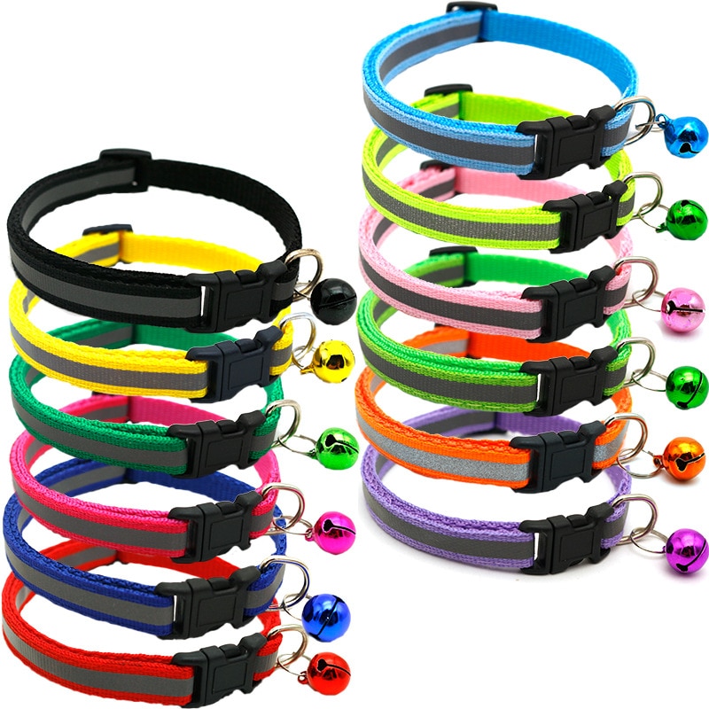 Reflective Cat Collar With Bell Reflective Cat Collar With Bell