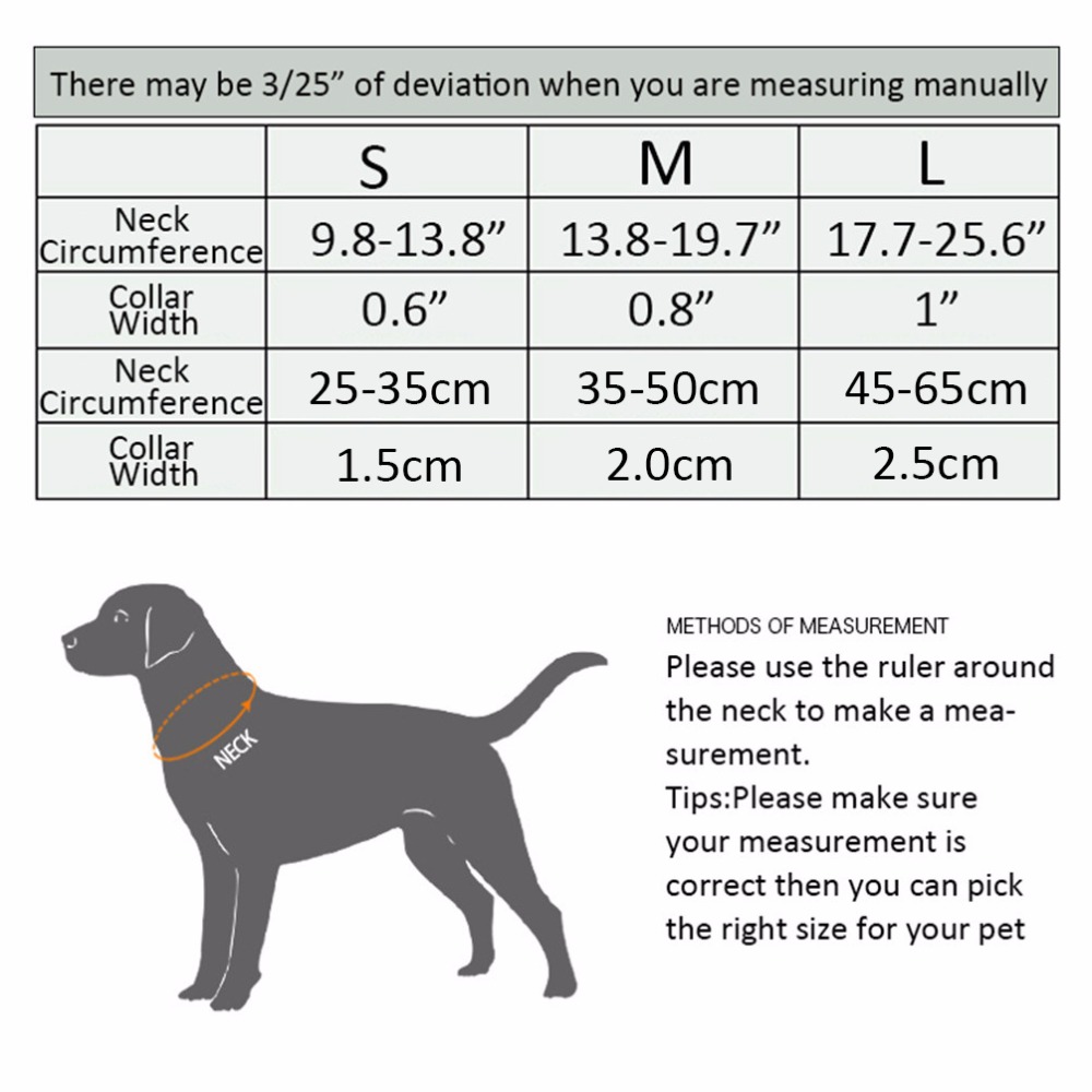 Reflective Dog Collar High-Density Pet Collar Reflective Dog Collar High-Density Pet Collar